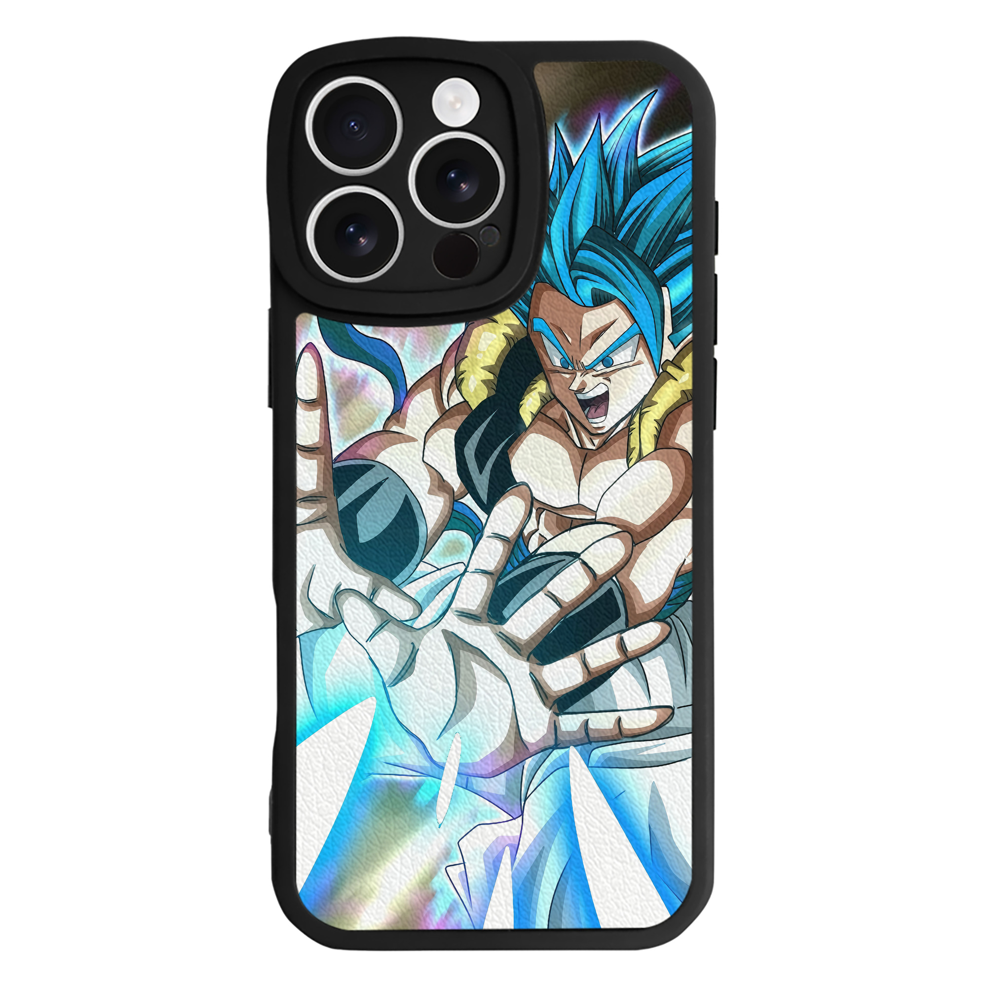 （画像用） ドラゴンボール DRAGON BALL 【iPhone 16シリーズ対応】シリコンスマホケース（レザー調） 材質：シリコン